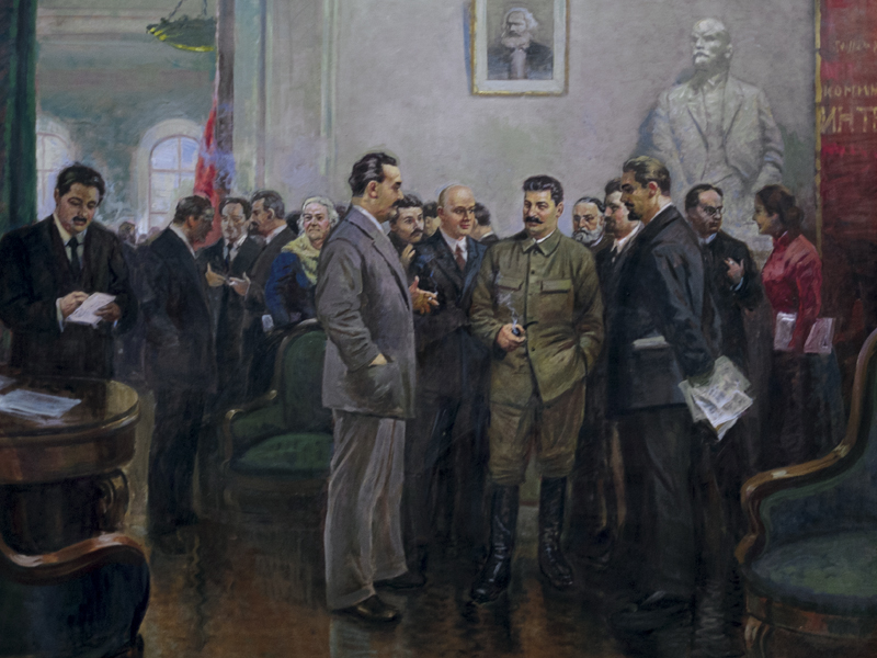 Georgi Dimitrov & Stalin