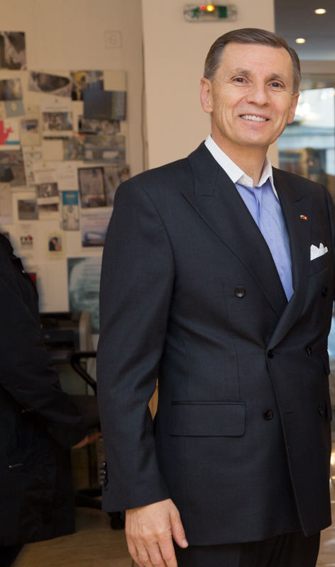 Boni Bonev of the Swiss-Bulgarian Chamber of Commerce