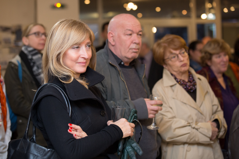 Former Bulgarian National Television manager Sevda Shishmanova, journalist Yovo Nikolov and Koprinka Chervenkova, editor of K newspaper