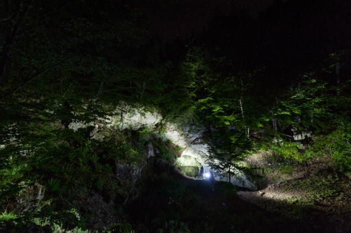 The remains of the 1981 secret digs at Golyamo Gradishte peak