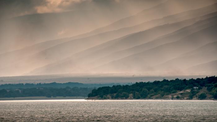 beautiful dam bulgaria