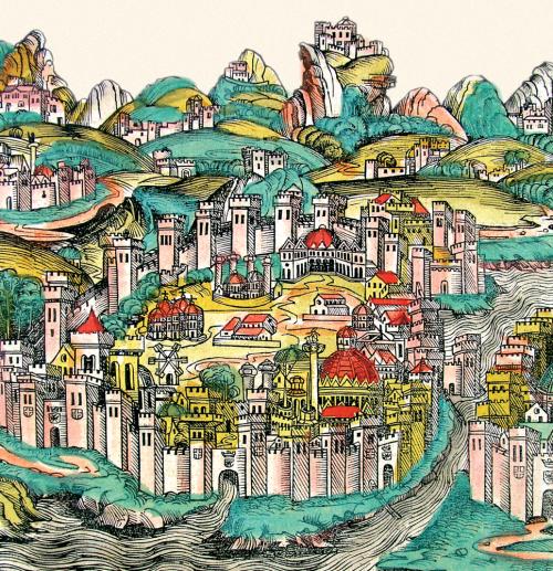 Constantine the Great turned Constantinople into a world capital that attracted all kinds of Barbarians