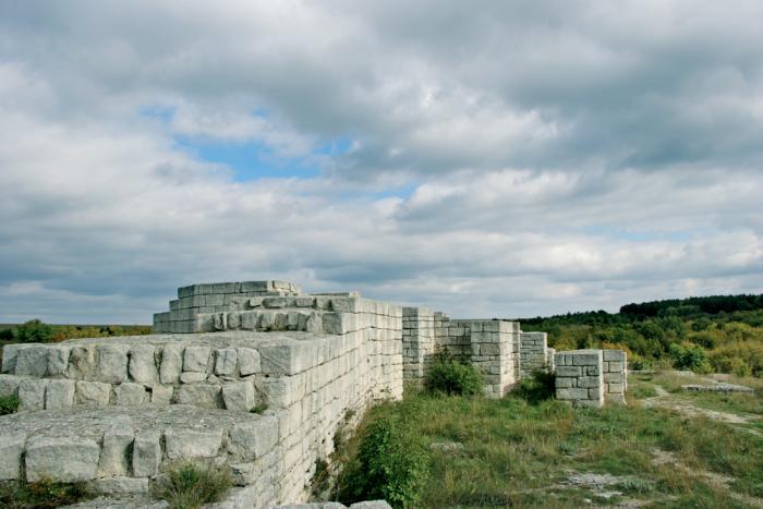 Pliska, in northeastern Bulgaria, was the first Bulgarian capital