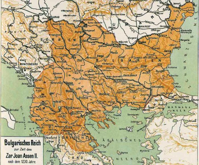 Bulgaria during the reign of Ivan Asen II