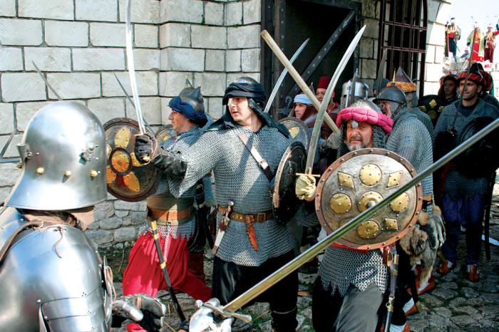 Battle reenactment in Shumen