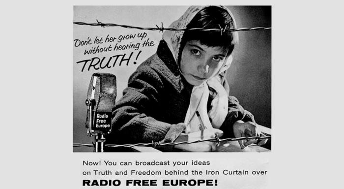 Radio Free Europe advertisement