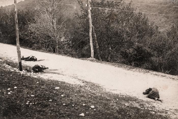 Antip Koev Obushtarov's mother, pregnant sister and brother-in-law murdered by the tsarist police in 1925