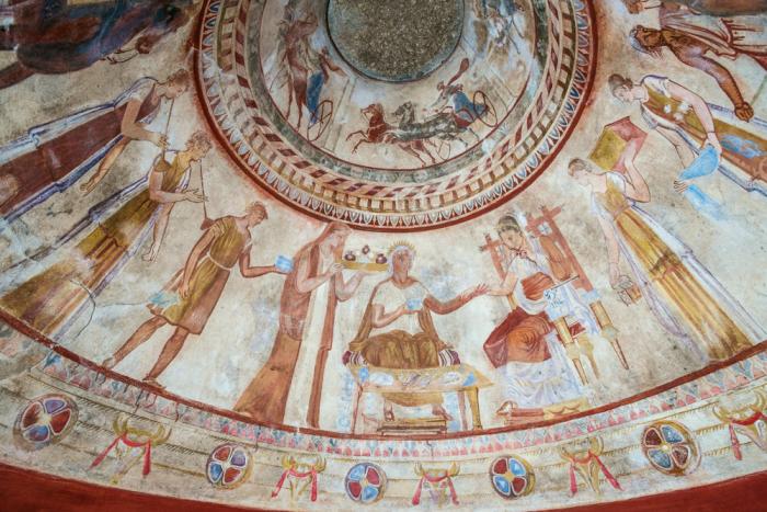 The Kazanlak Tomb is UNESCO listed because of its fine murals