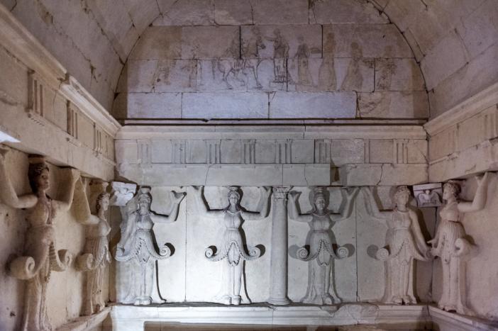 The outstanding decoration of Sveshtari Tomb is why this Thracian monument was declared an UNESCO site