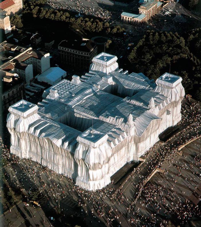 Christo's wrapped Reichstag