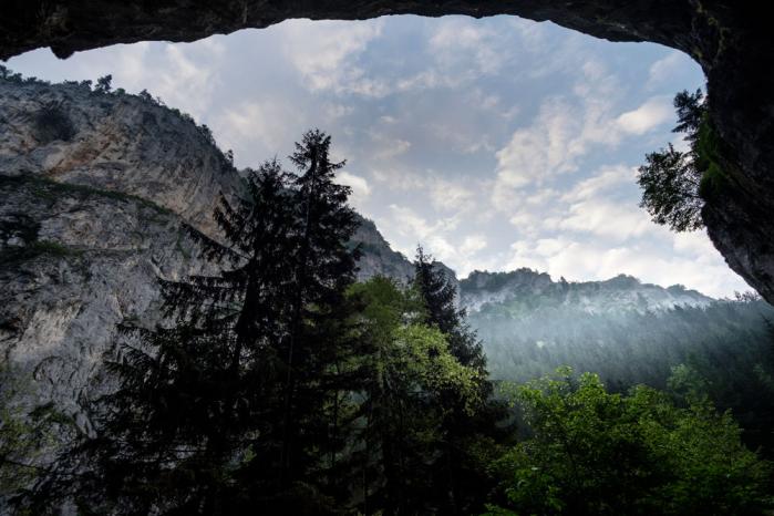 mountain gorge