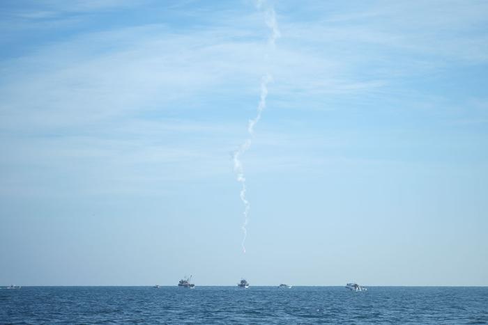 ships at sea