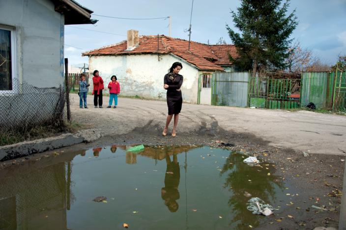 In the Gypsy neighbourhood near the Sofia Airport