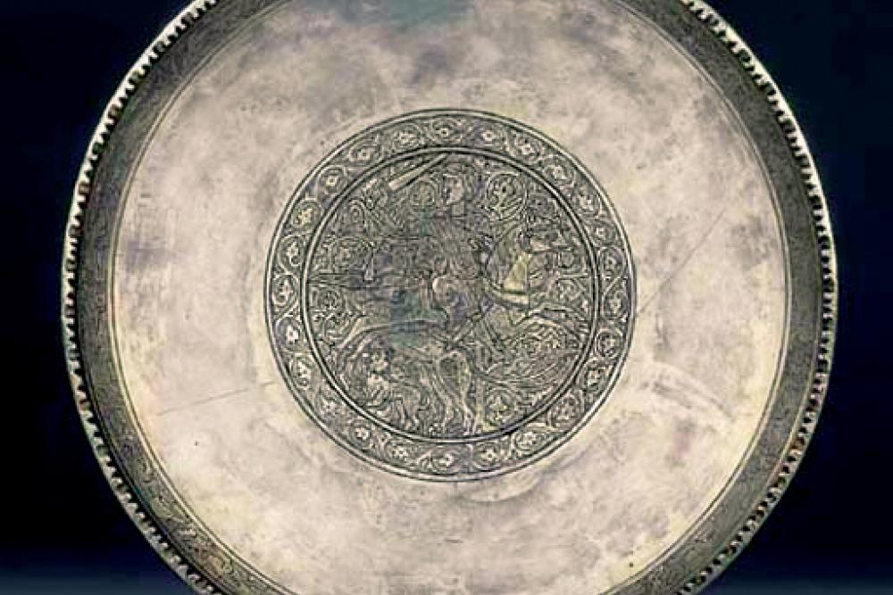 The disputed 12th Century Byzantine plate