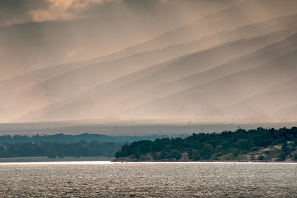 beautiful dam bulgaria