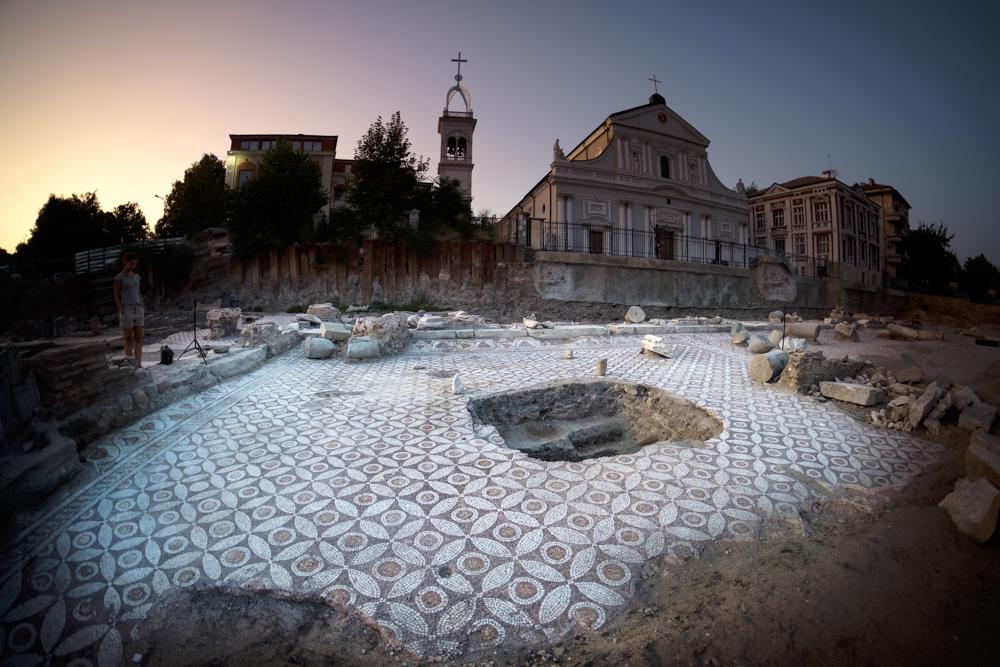 bishops basilica of philippopolis mosaics
