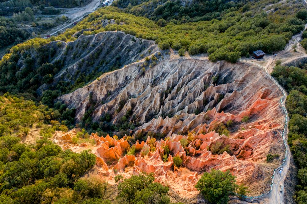 stunning stone pyramids bulgaria