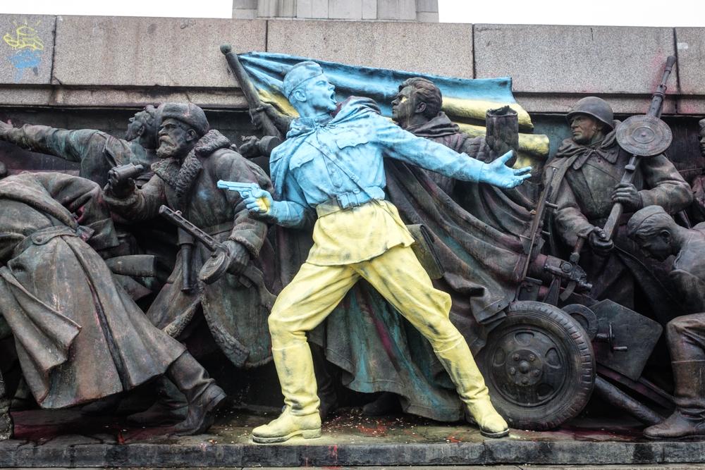 soviet army monument sofia ukraine