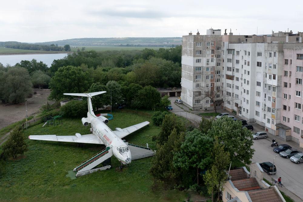 soviet airplane bulgaria