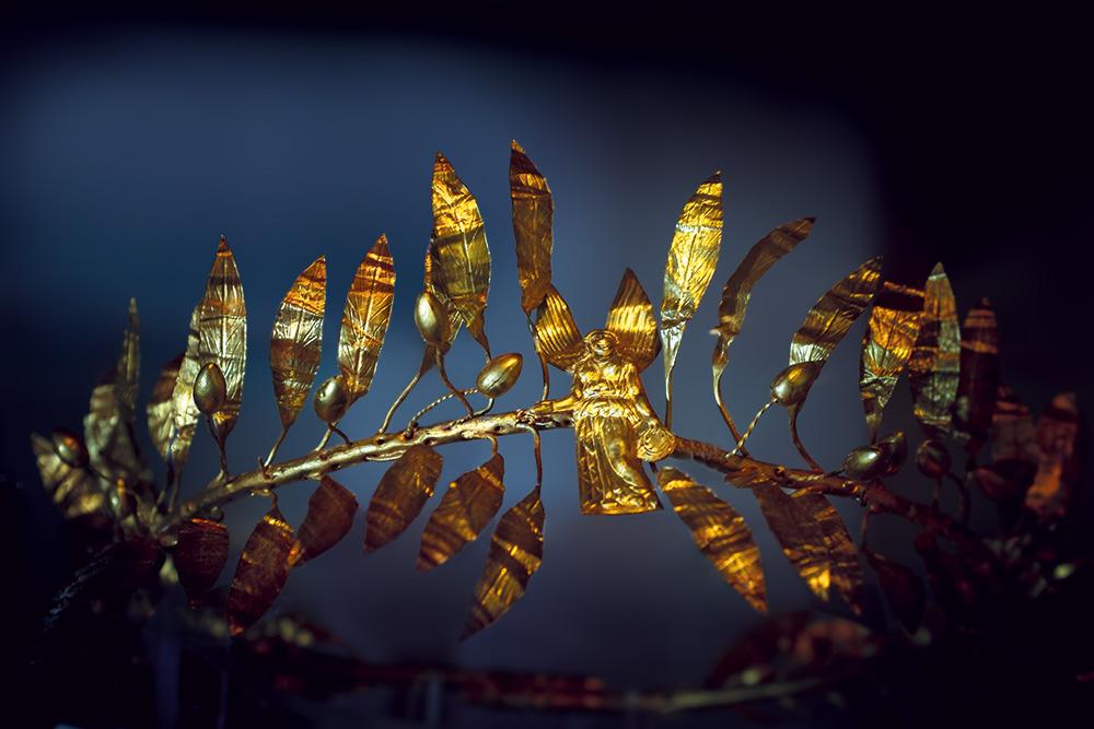 thracian gold wreath